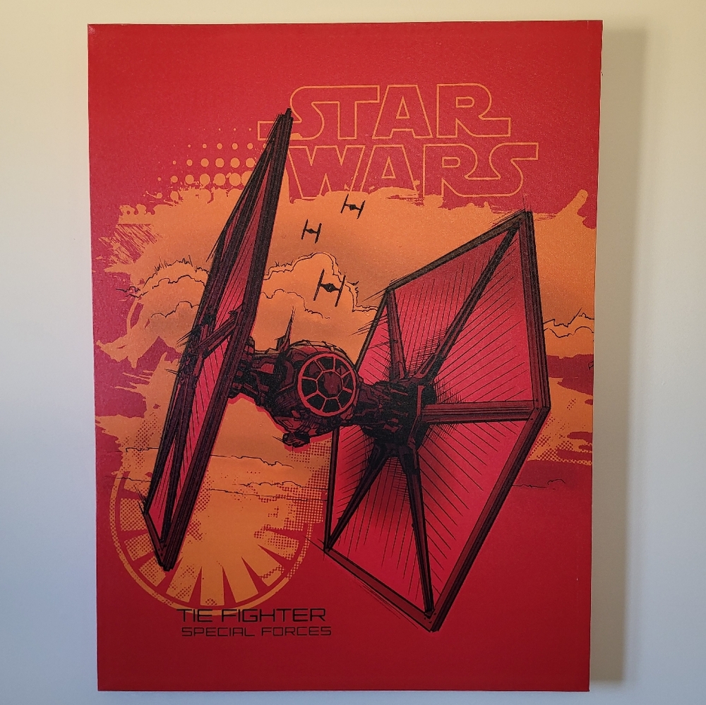 STAR WARS TIE Fighter Painting